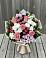 Букет цветов из: Альстромерии, Гвоздики, Розы и Хризантемы в Ульяновке Ставропольского края
