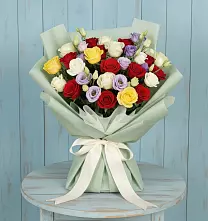 Букет цветов из:  Розы #REPLACE_PRED# Ульяновке Ставропольского края