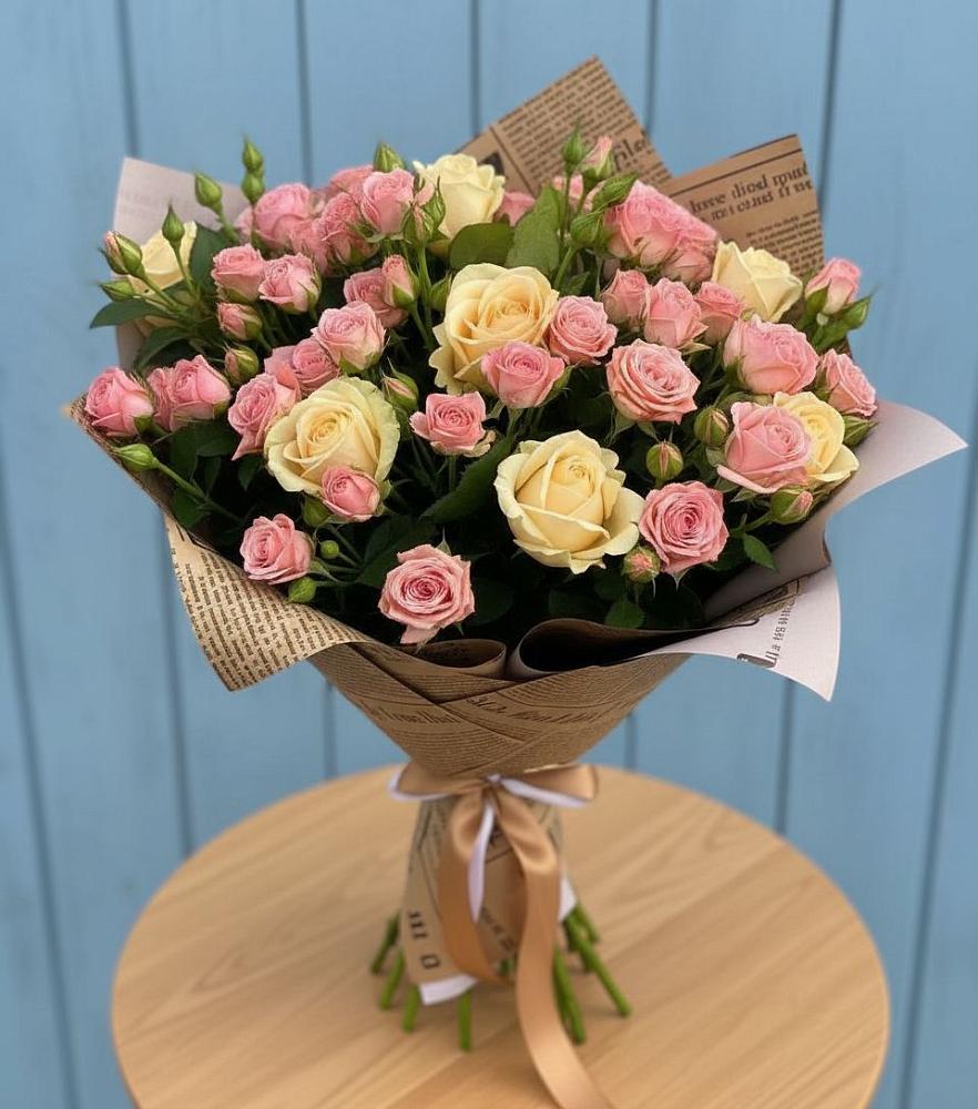 Букет цветов из: Розы в Ульяновке Ставропольского края