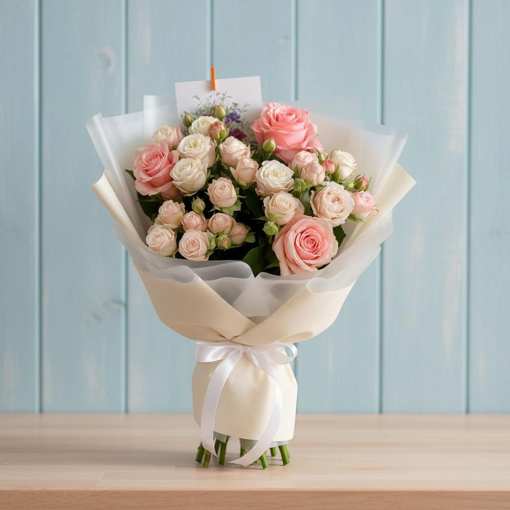 Букет цветов из: Розы в Ульяновке Ставропольского края