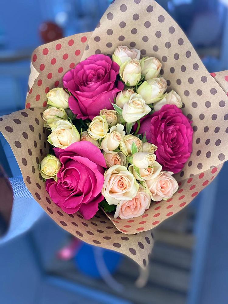 Букет цветов из: Розы в Ульяновке Ставропольского края