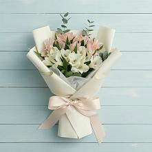 Букет цветов из:  Альстромерии в Ульяновке Ставропольского края
