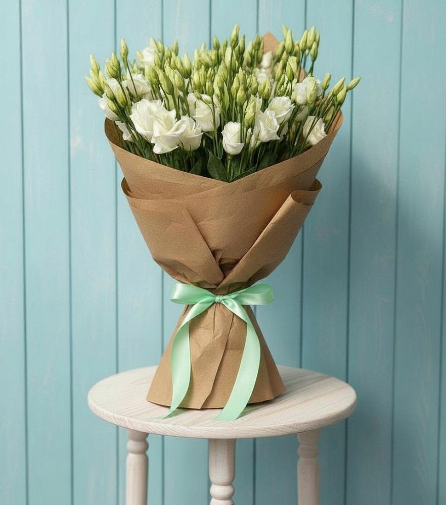 Букет цветов из: Лизиантусы в Ульяновке Ставропольского края