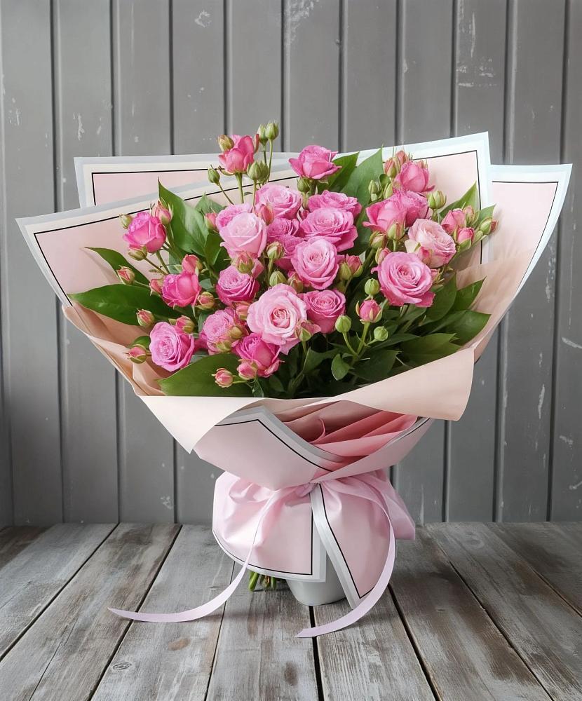 Букет Розовый кустик в Ульяновке Ставропольского края