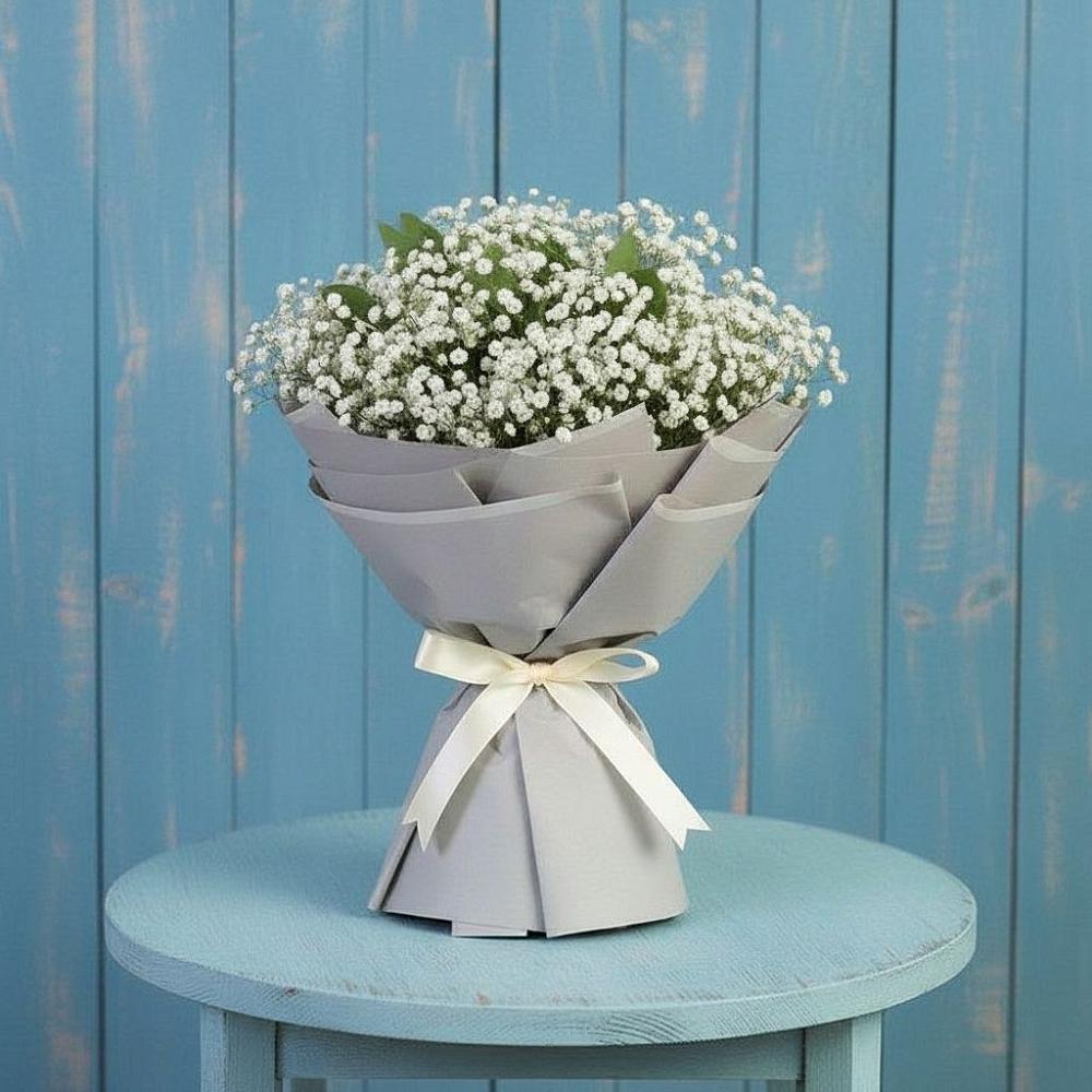 Букет цветов из: Гипсофила в Ульяновке Ставропольского края