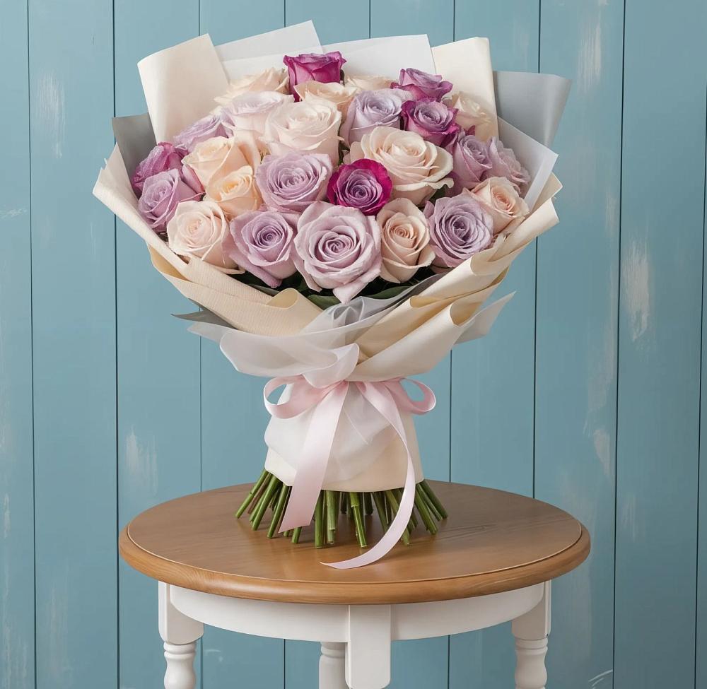 Букет цветов из: Розы в Ульяновке Ставропольского края