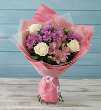 Букет цветов из:  Герберы #REPLACE_PRED# Ульяновке Ставропольского края