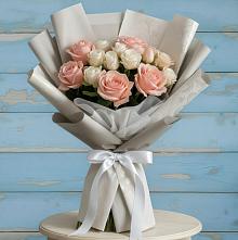 Букет цветов из:  Розы #REPLACE_PRED# Ульяновке Ставропольского края