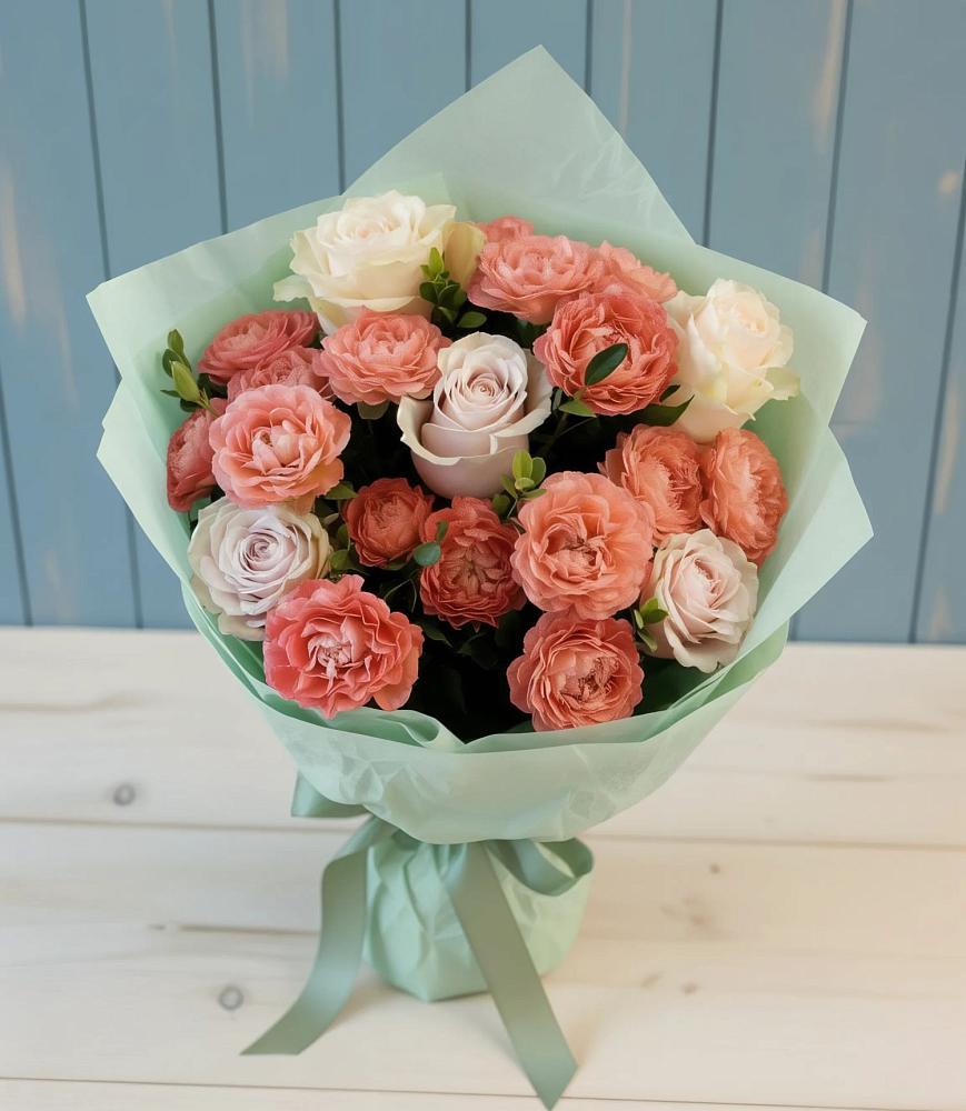 Букет цветов из: Розы в Ульяновке Ставропольского края