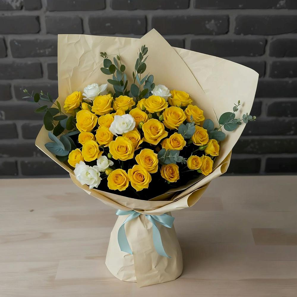 Букет цветов из: Розы в Ульяновке Ставропольского края