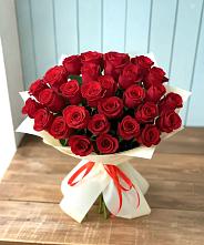 Букет 29 Красных роз в Ульяновке Ставропольского края