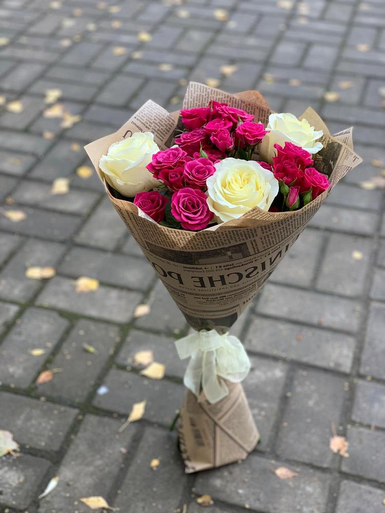 Букет цветов из: Розы в Ульяновке Ставропольского края