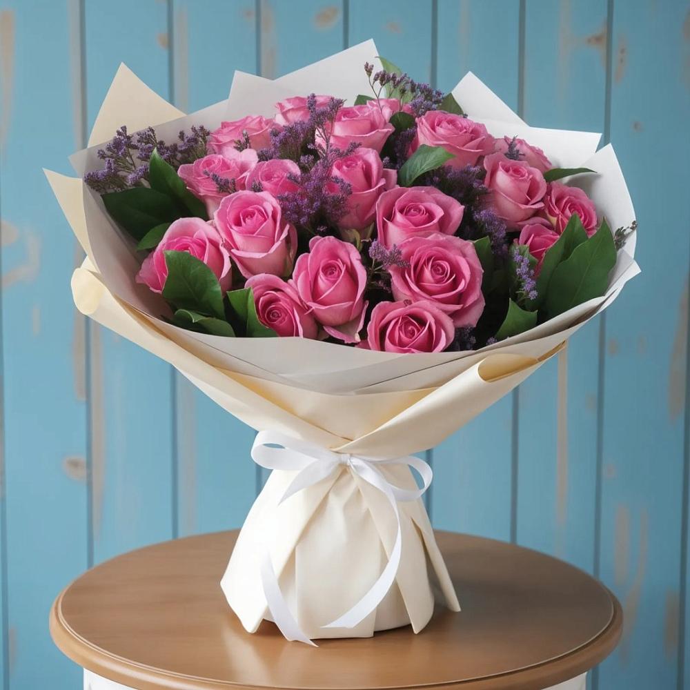 Букет цветов из: Розы в Ульяновке Ставропольского края