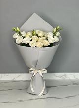 Букет цветов из:  Розы и Лизиантусы #REPLACE_PRED# Ульяновке Ставропольского края